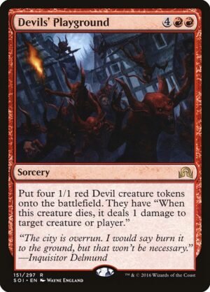 Devils' Playground<br /><span class="collector-number">Collector No. 151</span>