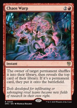 Chaos Warp<br /><span class="collector-number">Collector No. 48</span>