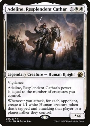 Adeline, Resplendent Cathar<br /><span class="collector-number">Collector No. 1</span>