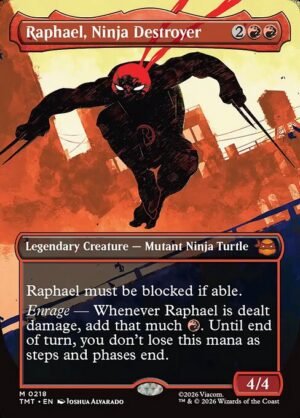 Raphael, Ninja Destroyer - Foil<br /><span class="collector-number">Collector No. 218</span>