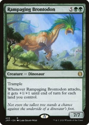 Rampaging Brontodon<br /><span class="collector-number">Collector No. 423</span>