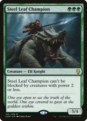 Steel Leaf Champion<br /><span class="collector-number">Collector No. 182</span>