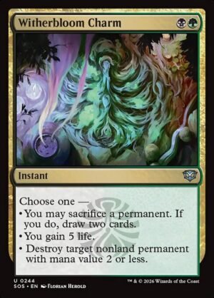 Witherbloom Charm<br /><span class="collector-number">Collector No. 244</span>