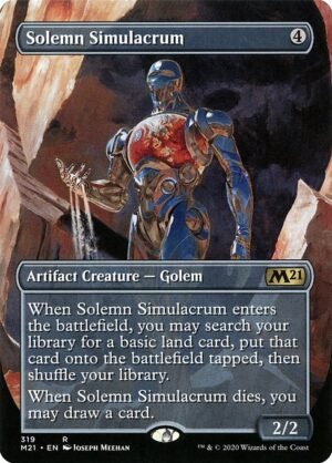 Solemn Simulacrum<br /><span class="collector-number">Collector No. 319</span>