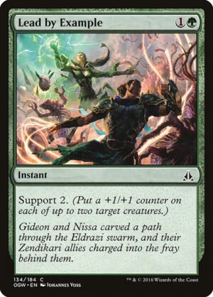 Lead by Example<br /><span class="collector-number">Collector No. 134</span>