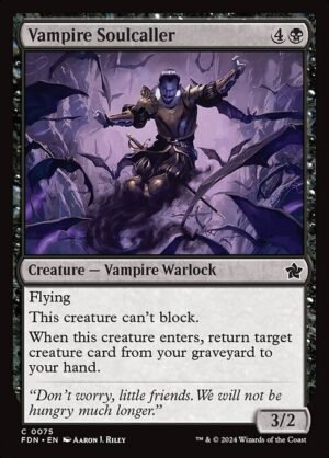 Vampire Soulcaller<br /><span class="collector-number">Collector No. 75</span>