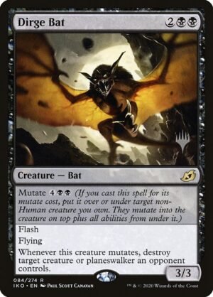 Dirge Bat<br /><span class="collector-number">Collector No. 84p</span>