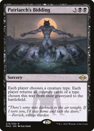 Patriarch's Bidding<br /><span class="collector-number">Collector No. 275</span>