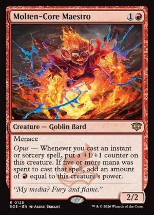 Molten-Core Maestro<br /><span class="collector-number">Collector No. 125</span>