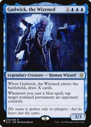 Gadwick, the Wizened<br /><span class="collector-number">Collector No. ELD-48</span>
