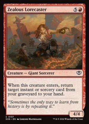 Zealous Lorecaster<br /><span class="collector-number">Collector No. 137</span>