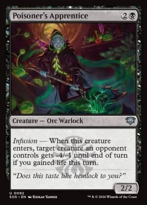 Poisoner's Apprentice<br /><span class="collector-number">Collector No. 92</span>