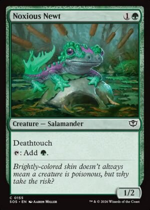 Noxious Newt - Foil<br /><span class="collector-number">Collector No. 155</span>