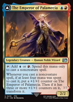The Emperor of Palamecia // The Lord Master of Hell<br /><span class="collector-number">Collector No. 219</span>