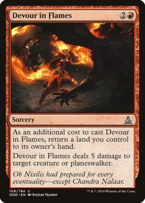 Devour in Flames<br /><span class="collector-number">Collector No. 106</span>