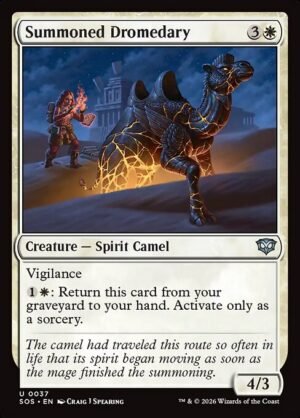 Summoned Dromedary<br /><span class="collector-number">Collector No. 37</span>