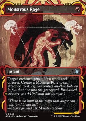 Monstrous Rage<br /><span class="collector-number">Collector No. 45</span>