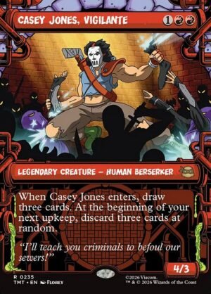 Casey Jones, Vigilante - Foil<br /><span class="collector-number">Collector No. 235</span>