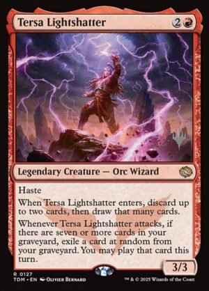 Tersa Lightshatter<br /><span class="collector-number">Collector No. 127p</span>