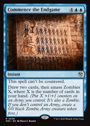 Commence the Endgame<br /><span class="collector-number">Collector No. 38</span>