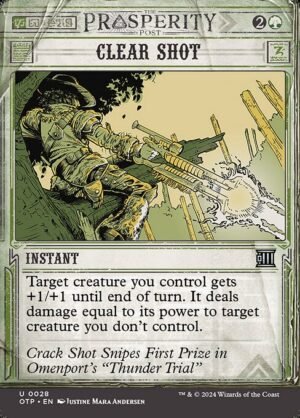 Clear Shot<br /><span class="collector-number">Collector No. 28</span>