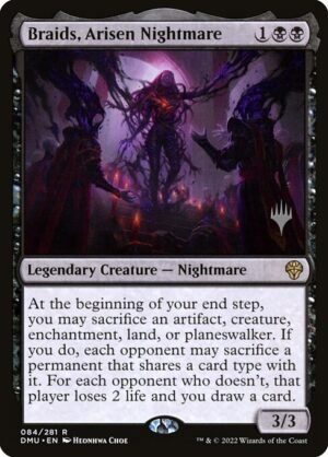 Braids, Arisen Nightmare<br /><span class="collector-number">Collector No. 84p</span>