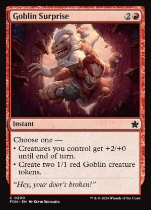 Goblin Surprise<br /><span class="collector-number">Collector No. 200</span>