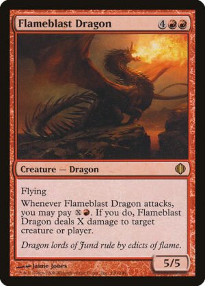 Flameblast Dragon<br /><span class="collector-number">Collector No. 100</span>