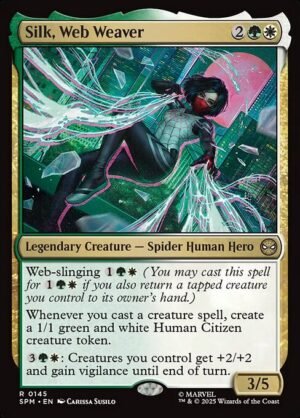 Silk, Web Weaver<br /><span class="collector-number">Collector No. 145</span>