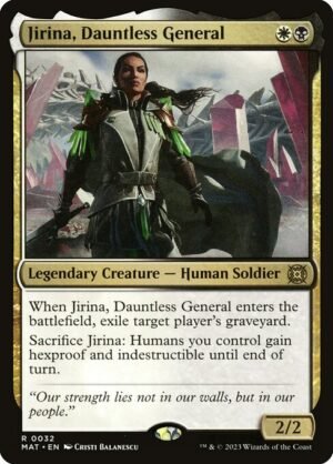 Jirina, Dauntless General - Foil<br /><span class="collector-number">Collector No. 32</span>