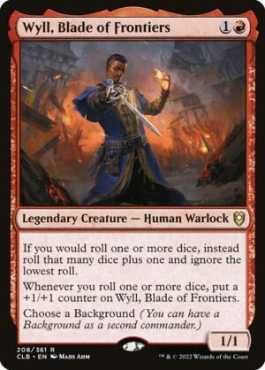 Wyll, Blade of Frontiers - Foil<br /><span class="collector-number">Collector No. 208</span>