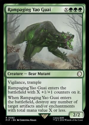 Rampaging Yao Guai - Foil<br /><span class="collector-number">Collector No. 82</span>