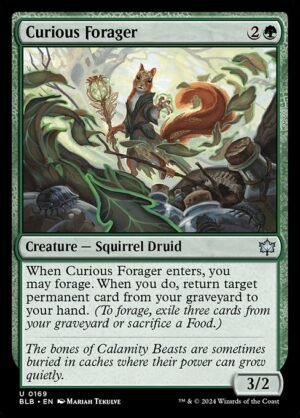 Curious Forager<br /><span class="collector-number">Collector No. 169</span>