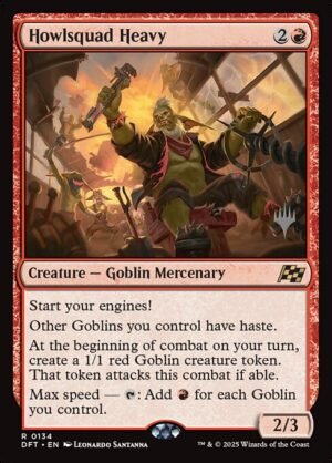 Howlsquad Heavy - Foil<br /><span class="collector-number">Collector No. 134p</span>