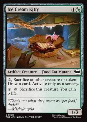 Ice Cream Kitty - Foil<br /><span class="collector-number">Collector No. 150</span>