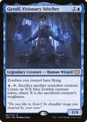Geralf, Visionary Stitcher<br /><span class="collector-number">Collector No. 61</span>