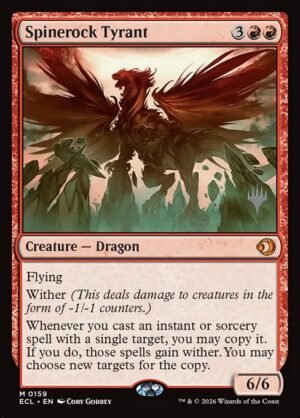Spinerock Tyrant - Foil<br /><span class="collector-number">Collector No. 159p</span>