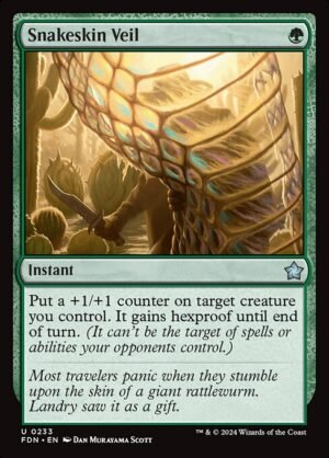 Snakeskin Veil<br /><span class="collector-number">Collector No. 233</span>