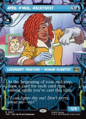 April O'Neil, Hacktivist - Foil<br /><span class="collector-number">Collector No. 227</span>