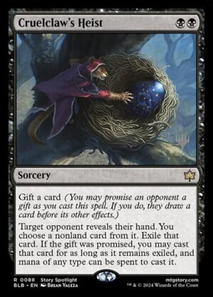 Cruelclaw's Heist - Foil<br /><span class="collector-number">Collector No. 88p</span>