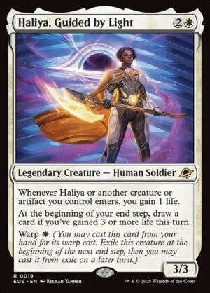 Haliya, Guided by Light<br /><span class="collector-number">Collector No. 19</span>