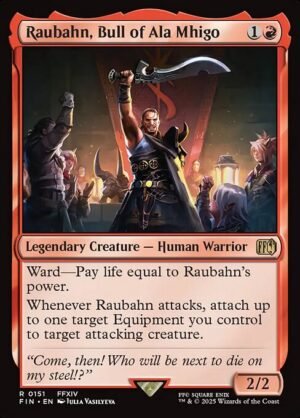 Raubahn, Bull of Ala Mhigo<br /><span class="collector-number">Collector No. 151</span>