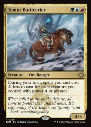 Temur Battlecrier<br /><span class="collector-number">Collector No. 228</span>