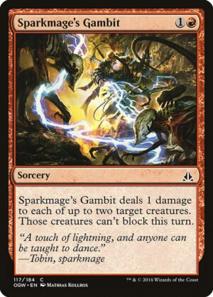 Sparkmage's Gambit<br /><span class="collector-number">Collector No. 117</span>
