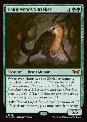 Hauntwoods Shrieker - Foil<br /><span class="collector-number">Collector No. 182</span>