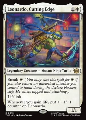 Leonardo, Cutting Edge<br /><span class="collector-number">Collector No. 15</span>