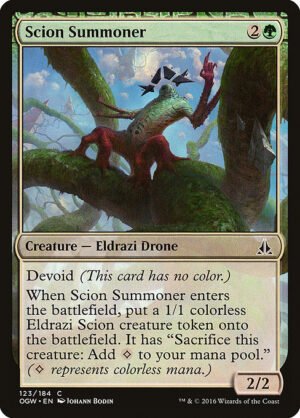 Scion Summoner<br /><span class="collector-number">Collector No. 123</span>