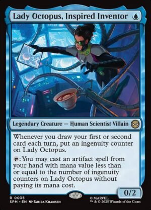 Lady Octopus, Inspired Inventor<br /><span class="collector-number">Collector No. 35</span>