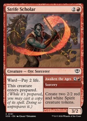 Strife Scholar // Awaken the Ages<br /><span class="collector-number">Collector No. 131</span>