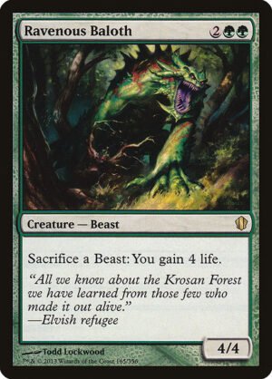 Ravenous Baloth<br /><span class="collector-number">Collector No. 165</span>